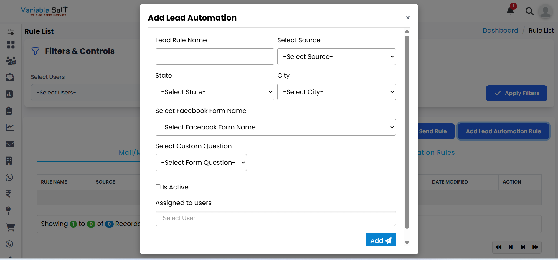 AddLeadAutomation