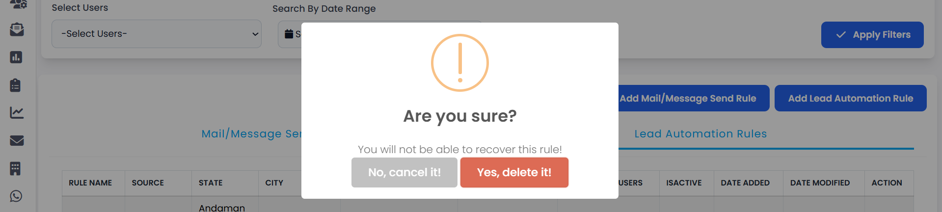 DeleteAutomationRule2
