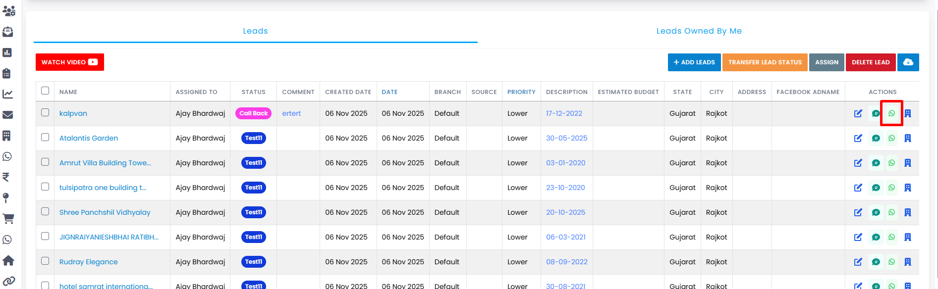 WhatsApp Web Template â€“ Popup