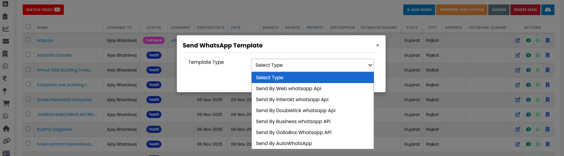 WhatsApp Web Template â€“ Preview